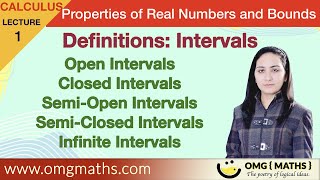 Intervals  Types of Intervals  Calculus  Definition and examples [upl. by Ahsinahs]