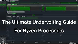 How To Lower Temperature Of Ryzen Processor  The Ultimate Undervolting GuideHow To Undervolt Ryzen [upl. by Justen]