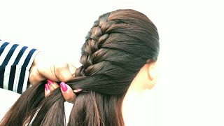 Very easy choti hairstyle for school going girl  Cute girl hairstyle  Style Like Me [upl. by Syah]