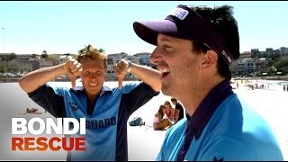 Reidy and Matt Dee Speaking Different Languages  Bondi Rescue S9 [upl. by Elamef]