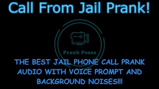 Phone Call From Jail Prank Audio [upl. by Pack]