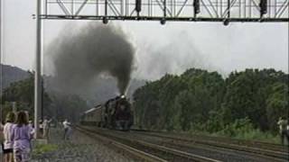 PRR K4s 1361 at Fostoria PA 1987 [upl. by Najtsirk]