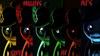 Five Nights at Ajs quotIts just a Nightmarequot MLP SFM [upl. by Adilem]