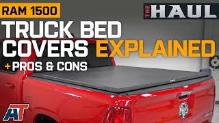 Truck Bedcovers Explained  How To Pick Tonneau Cover For Your RAM 1500  The Haul [upl. by Irehs614]