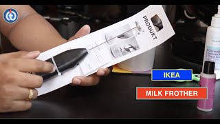 IKEA MILK FROTHER Review amp Battery Installation [upl. by Tnilk]