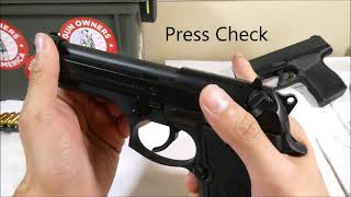 How to Use the M9 Duty Pistol 9mm Beretta BASICS [upl. by Sutsuj]