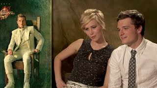 Catching Fire Cast React to Portraits [upl. by Furtek365]