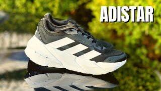 Adidas Adistar Review  Max Stacked Fun [upl. by Nnylireg]