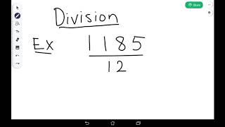 Division  Tvåsiffrig nämnare [upl. by Mixam]