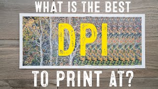 WHAT is the BEST DPI to PRINT at [upl. by Carine863]