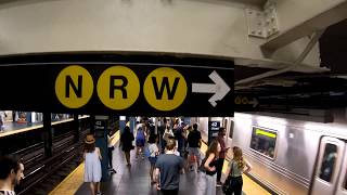 ⁴ᴷ The Busiest NYC Subway Station Times Square–42nd StreetPort Authority Bus Terminal [upl. by Mailliw]