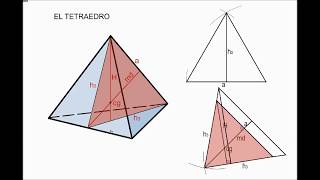 5 EL TETRAEDRO REGULAR [upl. by Nilrev]