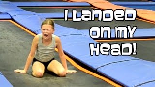 Trampoline Park Back Handsprings  Gymnastics With Bethany G [upl. by Rochell127]