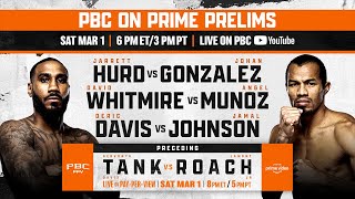 Tank vs Roach FIGHT NIGHT PRELIMS  TankRoach [upl. by Nibot278]