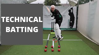 How To Bat In Cricket With Perfect Technique  Gary Palmer Cricket Coaching Masterclass [upl. by Gabriel]