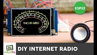 ESP32 Internet Radio project with A 35quot Nextion Display [upl. by Nywloc]