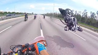 Hectic Motorcycle Crashes amp Crazy Moto Moments 2018 Ep 147 [upl. by Rina]