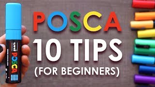 10 Posca Pen Tips for Beginners [upl. by Aihsein54]