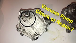 Vacuum Pump Check Repair Replace [upl. by Ohaus800]