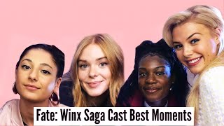 Fate The Winx Saga Cast  Best Moments [upl. by Zzahc]