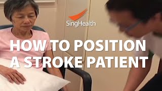 How To Position A Stroke Patient [upl. by Claudius339]