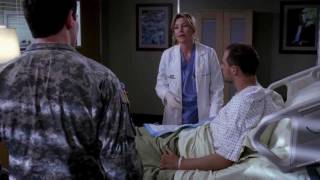 Greys Anatomy  The Becoming  Gay Soldiers clip [upl. by Jaquith]