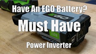 Have An EGO 56Volt Battery You Will Want This EGO Nexus Escape Power Inverter PAD1500 [upl. by Man177]