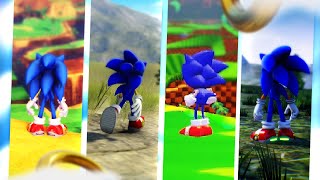 4 Open Worlds in Sonic Fan Games [upl. by Arondell]