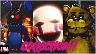 FNAF SONGS ANIMATION COLLECTION 1 All New 2021 [upl. by Dorey]