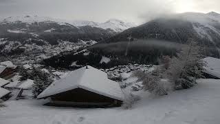 Grimentz Switzerland December 2023 [upl. by Harberd455]