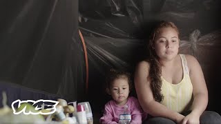 Inside the Largest Refugee Camp on the USMexico Border [upl. by Etnovad]