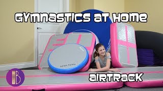 Gymnastics At Home  Airtrack Flips  Bethany G [upl. by Berty]