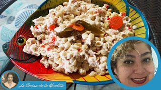 ENSALA DE ATÚNCómo hacer Pasta con ATÚN Fácil y Rápida en solo 10 minutos 😃👍🏼 [upl. by Esirahs]