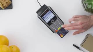 Worldpay Card Machines  How to perform a Sale [upl. by Hgielsel]