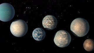 Hubble Observes Atmospheres of TRAPPIST1 Exoplanets in the Habitable Zone [upl. by Anastassia75]