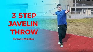 3 Step Javelin Throw [upl. by Bautista907]