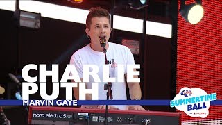 Charlie Puth  Marvin Gaye Live At Capital’s Summertime Ball 2017 [upl. by Enelloc216]