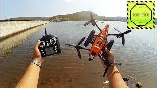 Review del Drone anfibio y tierra TRIPHIBIAN  DRONEPEDIA [upl. by Codi961]