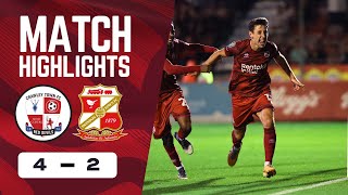 HIGHLIGHTS  Crawley Town vs Swindon Town [upl. by Noah]