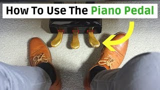 How To Use The Piano Pedal Beginners Tutorial [upl. by Aeslahc692]