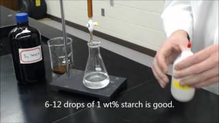 Lab8 vitamin C and iodine titration [upl. by Gere]