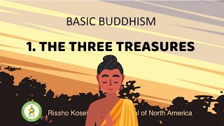 Buddhism For Beginners 1 The Three Treasures Animated  RKINA [upl. by Minni]