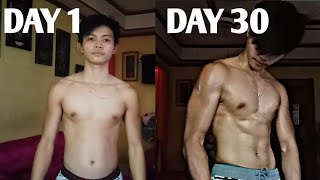 30 Days QUARANTINE PUSH UPS CHALLENGE Epic Transformation [upl. by Lepper202]