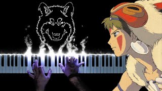 Princess Mononoke Theme  Solo Piano [upl. by Annaej466]