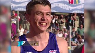 Jonathan Edwards Mens Triple Jump World Record [upl. by Narod322]