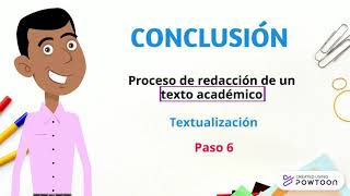 REDACCIÓN DE TEXTOS ACADÉMICOS  621  LA CONCLUSIÓN [upl. by Fe]