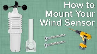 How To Mount Your Wind Sensor [upl. by Kokoruda]