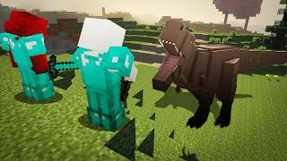 Surviving Dinosaurs in Minecraft [upl. by Alarise]