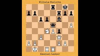 Emanuel Lasker vs Wilhelm Steinitz  World Championship Match 1894 [upl. by Eelik]