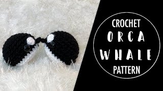 Crochet With Me  Orca Mama and Baby Whale Stuffed Amigurumi [upl. by Glanville111]